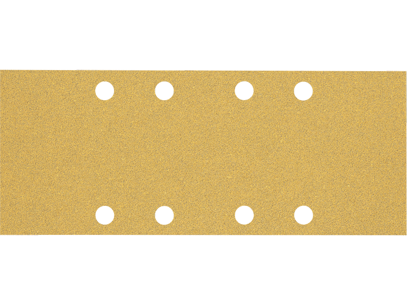 Brusni papir EXPERT Bosch z 8 luknjami za vibracijske brusilnike, Dimenzije: 93x230mm, Zrnatost: 60, 2608900834